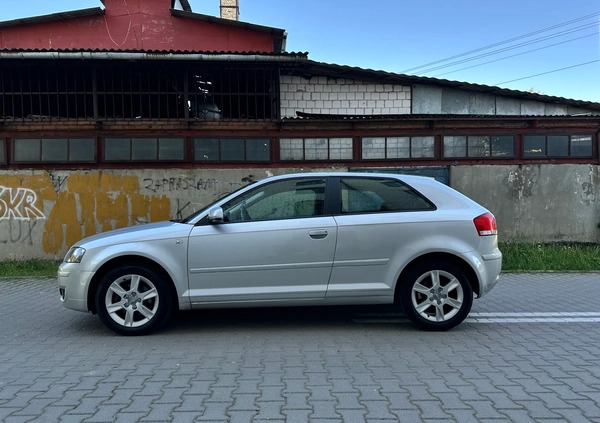 Audi A3 cena 16900 przebieg: 212000, rok produkcji 2007 z Wołczyn małe 301